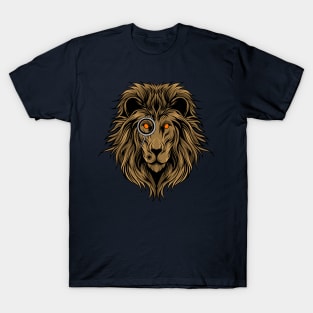 cyber punk lion T-Shirt